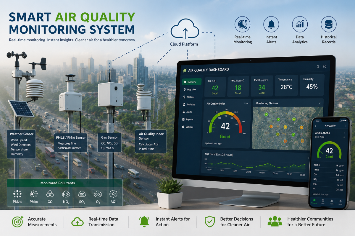 K-AIR – Digital Air Quality Monitoring System
